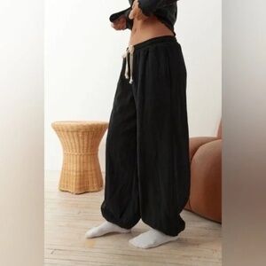 Out From Under for Urban Outfitters Black Brenda Jogger Sweatpants, Size XS